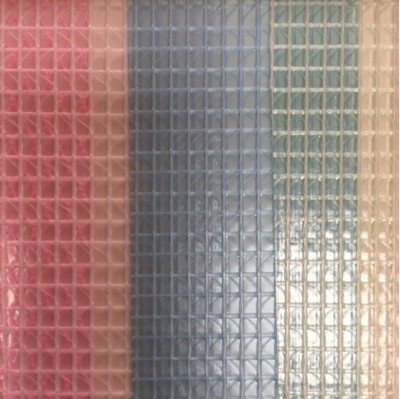 DG-GZ TPU夾網布  密度：60  成份：PVC 克重：300G  紗支：100   細節-3